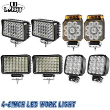 Faro da lavoro 2 led 12v 24v