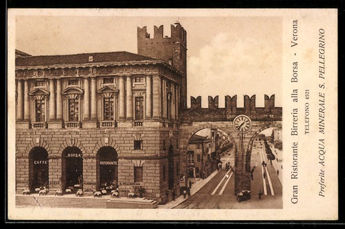 Cartolina verona gran - cartolina,