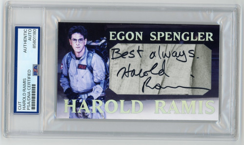 Autografo harold ramis firmato - autografo,