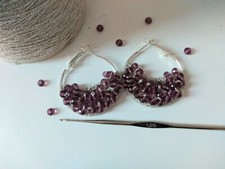 ORECCHINI A CERCHIO LAVORATI