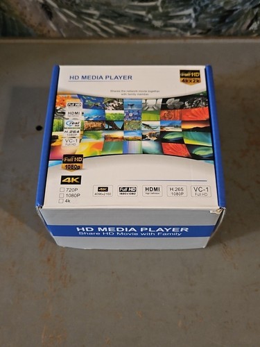 Hdmi media player - media, size