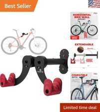 Gancio Bici - Elegante Portapacchi da Parete per Facile Organizzazione Indoor