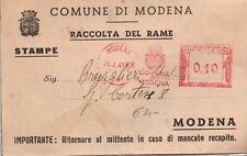 Modena raccolta del rame utensili da cucina casalinghi magazzino comunale  1941