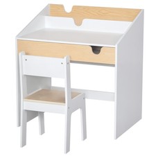 HOMCOM Set Scrivania e Sedia