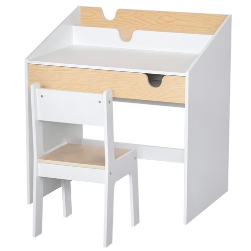 Homcom set scrivania sedia - set,