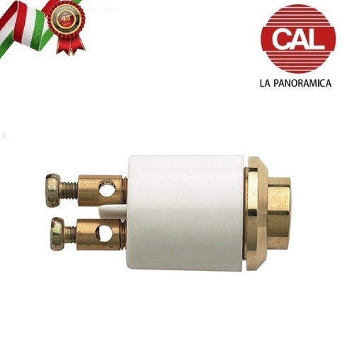 Pulsante cal ottone lucido - ottone, p60