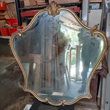 GRANDE SPECCHIO ANTICO .CORNICE DOTATA