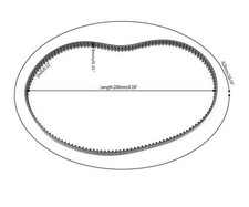 CINGHIA MACCHINA PANE 420MM