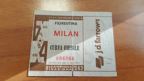 Biglietto stadio calcio serie - biglietto,