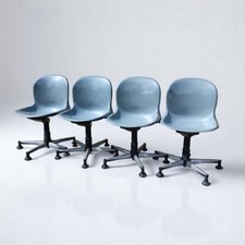 ICF Cadsana Pier Luigi Gianfranchi Sedia da ufficio (4) - Vintage Design anni 70