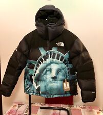 Supreme X The North Face Statua della Libertà Baltoro Giacca Nera Statue Liberty