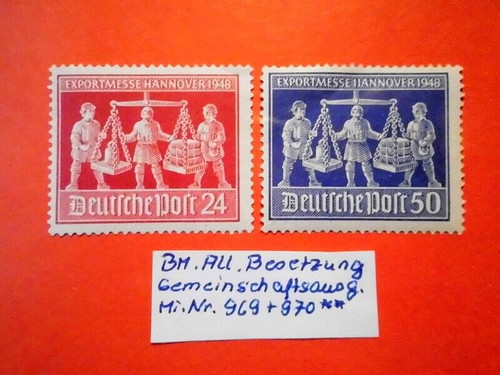 Francobolli occupazione - bm.,