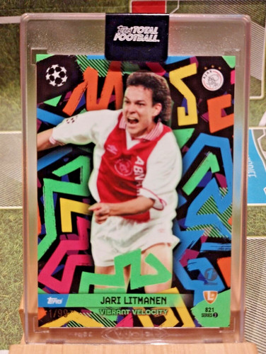 Jari litmanen topps - litmanen, 1/99
