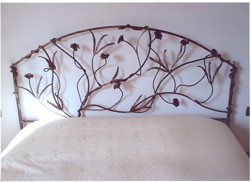 Letto ferro battuto - in,