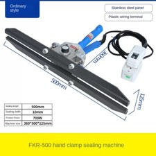 Sigillatrice a morsetto manualePiccola macchina commerciale per sigillare sacchetti,