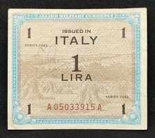 1943 Allied Military Currency