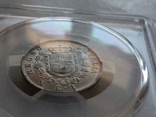 Italia regno lira 1862 - 1, (n)