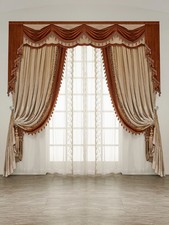 tenda velluto tulle retrò