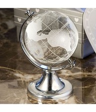 Bomboniera Mappamondo In Vetro Diametro 5cm Per Comunione Wedding Battesimo
