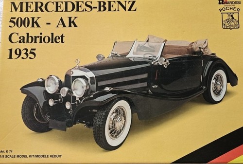 Maquette pocher mercedes 500 - mercedes,