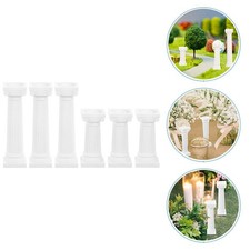  6 pezzi statua colonna romana statua colonna colonna romana decorazione foto