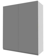 Pensile cucina XL AVELLINO 80x96cm senza maniglie acrilico colore a scelta AV-W4/80