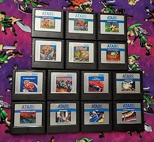 Lotto giochi atari - atari, 5200