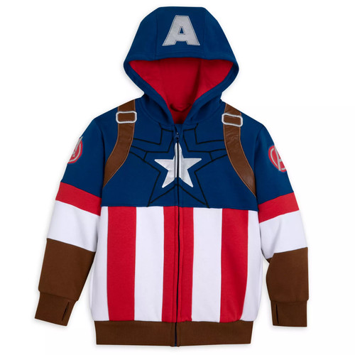 Costume capitan america felpa - capitan,