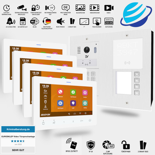 Videocitofono ibrido bus - ip,