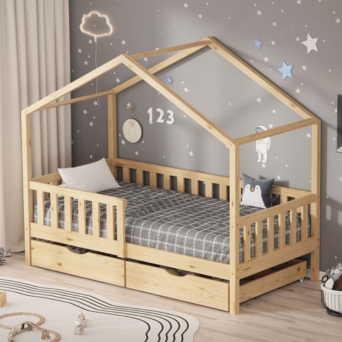 Lettino casetta per bambini