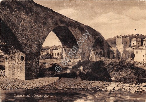 Cartolina pontremoli ponte - cartolina,