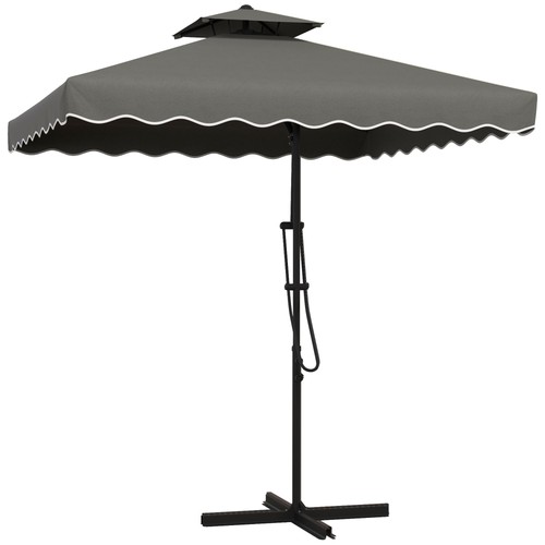 Outsunny ombrellone braccio - outsunny,