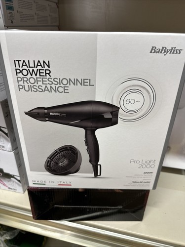 Babyliss pro light 2000w fono - babyliss,
