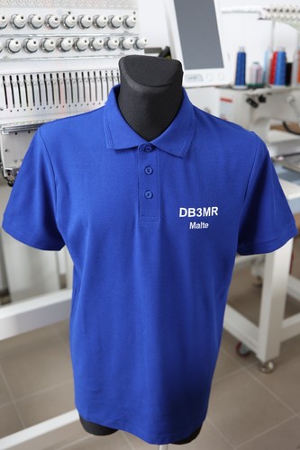 Polo uomo con callsign