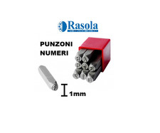 SERIE PUNZONI NUMERI STAMPINI