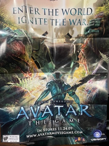 Avatar the game poster - game,