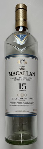 Macallan empty bottle - macallan,