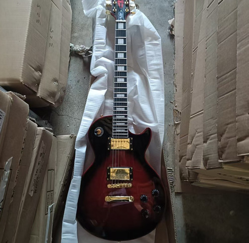 Dark red black burst - red,