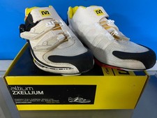 SCARPE ROAD MAVIC ALTIUM ZXELLIUM WHITE + PEDALI XPEDO  42-2/3 USATE