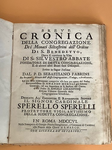 Fabriani cronica monaci - ,