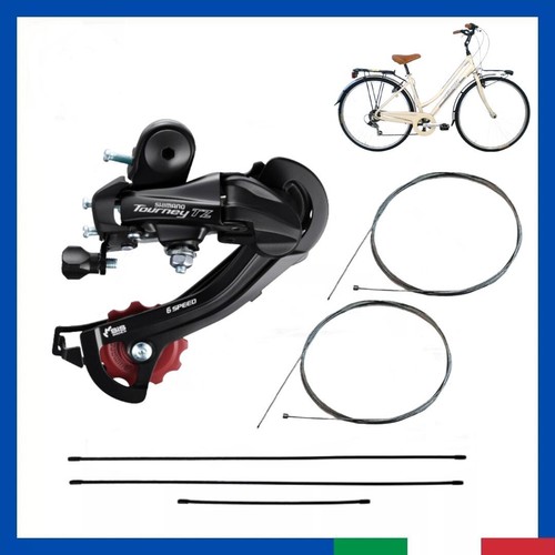 Cambio posteriore velocità - 6v,