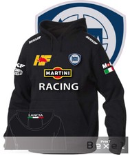 FELPA Printed LANCIA DELTA HF INTEGRALE MARTINI RAGING  Auto  Cappuccio Cotone N