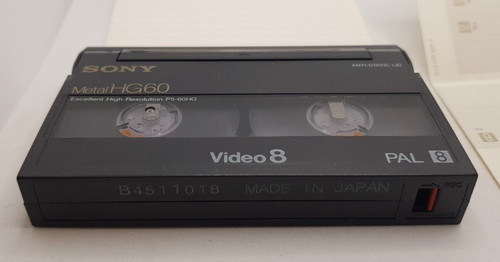 Sony metal video8 60 - sony,