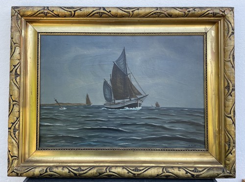 Dipinto marittimo navi a - dipinto, di