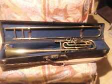 Trombone Rinascimentale fatto a mano dal Maestro Helmut  Finke con ritorta in Fa