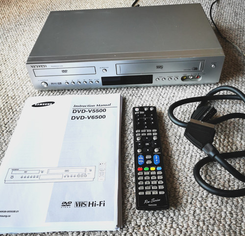Samsung dvd v5500 dual - samsung, deck