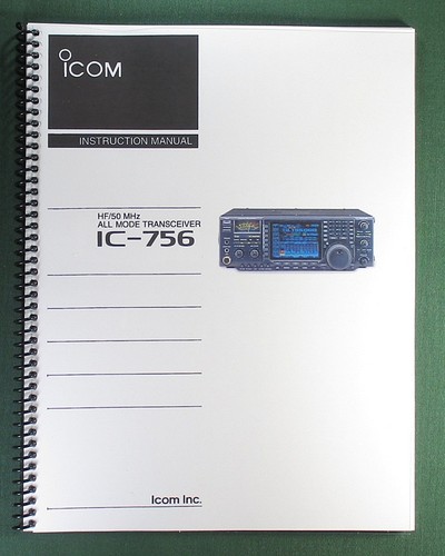 Icom 756 manuale istruzioni - ic-756,