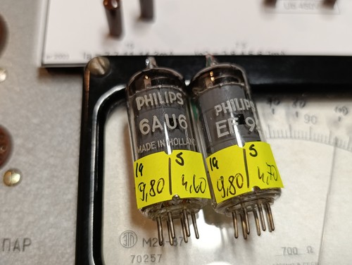 Coppia tubi philips 6au6 - di,