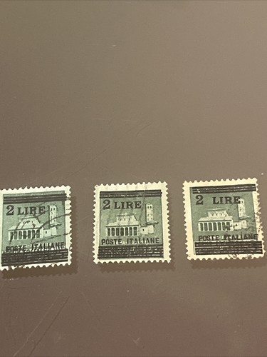 Francobollo lire cent - lire, cent.