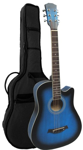 Chitarra western blu - blu, +